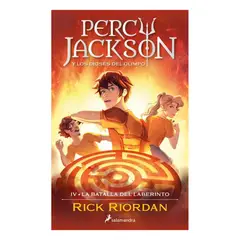 ANTARTICA LIBROS - La Batalla Del Laberinto (Percy Jackson Dioses Del Olimpo #4)