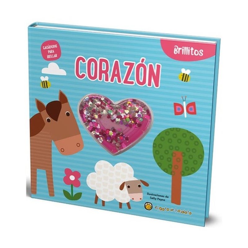ANTARTICA LIBROS - Corazon (Brillitos) - EL GATO DE HOJALATA