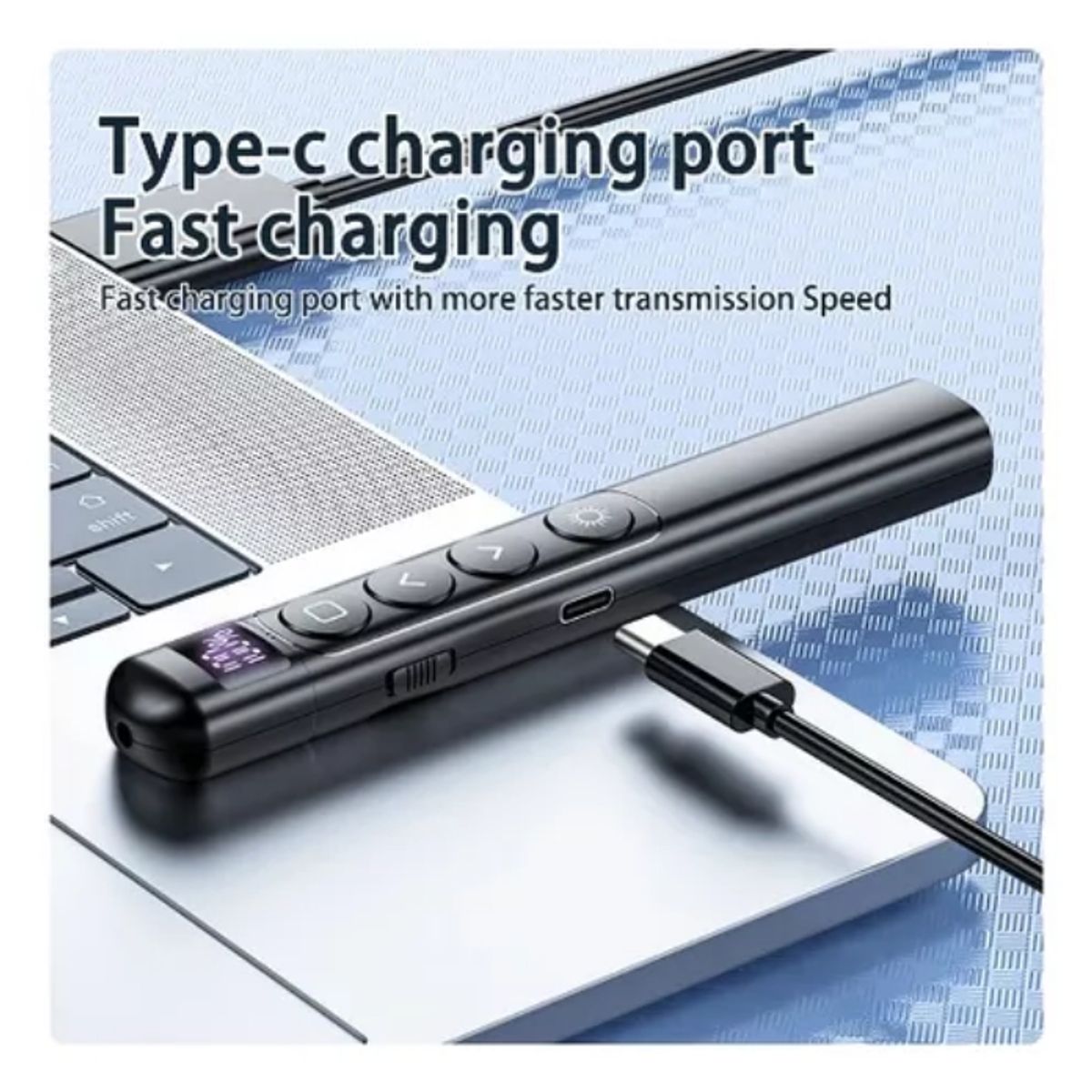 ATURE - Puntero Láser Power Point Usb Ergonómico Recargable