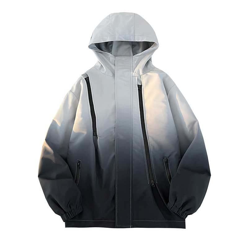 KNOWMLAB - Chaqueta Casual Hombre Con Sombrero Negro