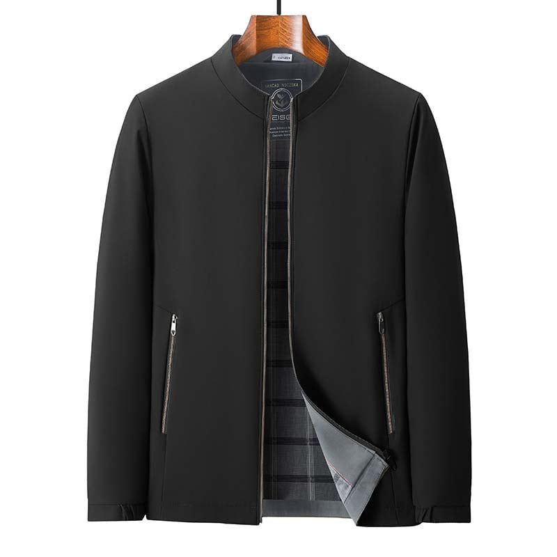 KNOWMLAB - Chaqueta Casual Hombre Negro.