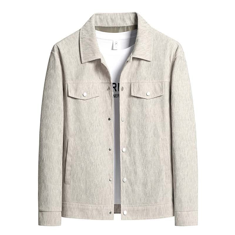 KNOWMLAB - Chaqueta Casual Hombre Marrón