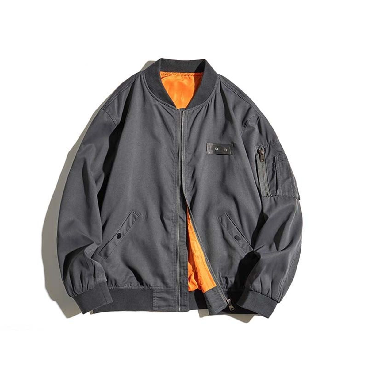 KNOWMLAB - Chaqueta Casual Hombre Negro.