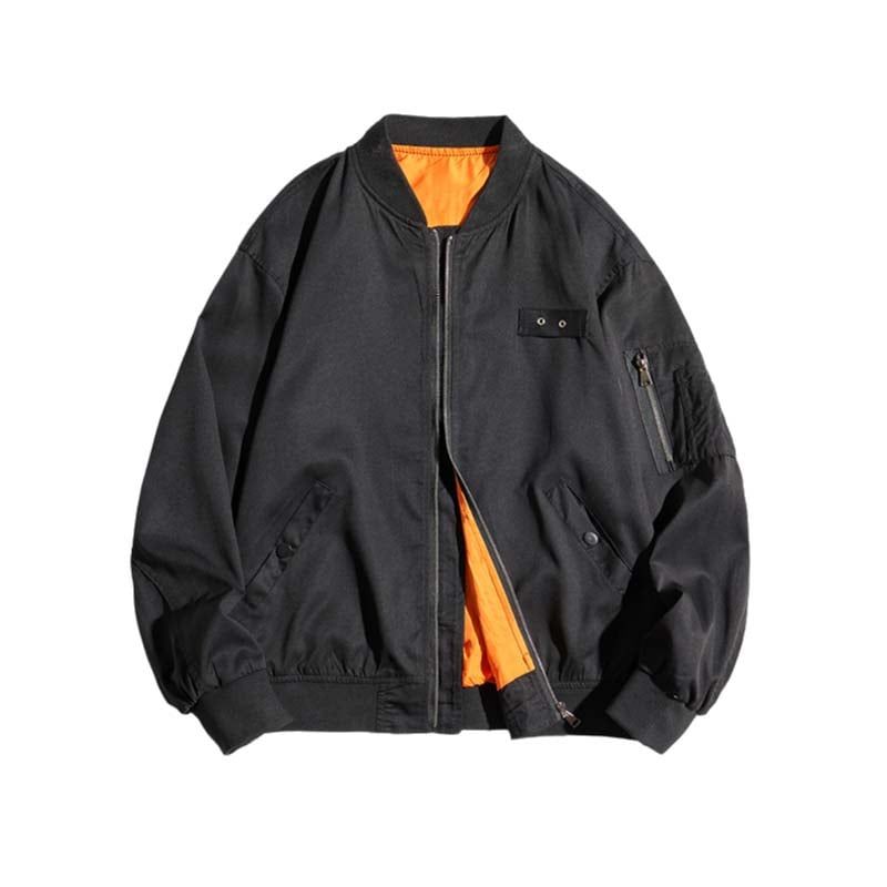 KNOWMLAB - Chaqueta Casual Hombre Negro.