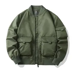 KNOWMLAB - Chaqueta Casual Hombre Negro