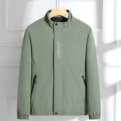 KNOWMLAB - Chaqueta Casual Hombre Negro