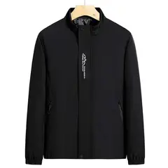 KNOWMLAB - Chaqueta Casual Hombre Negro