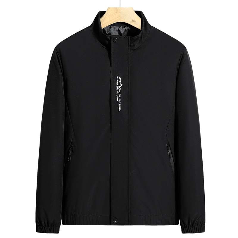 KNOWMLAB - Chaqueta Casual Hombre Negro