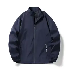 KNOWMLAB - Chaqueta Casual Hombre Negro