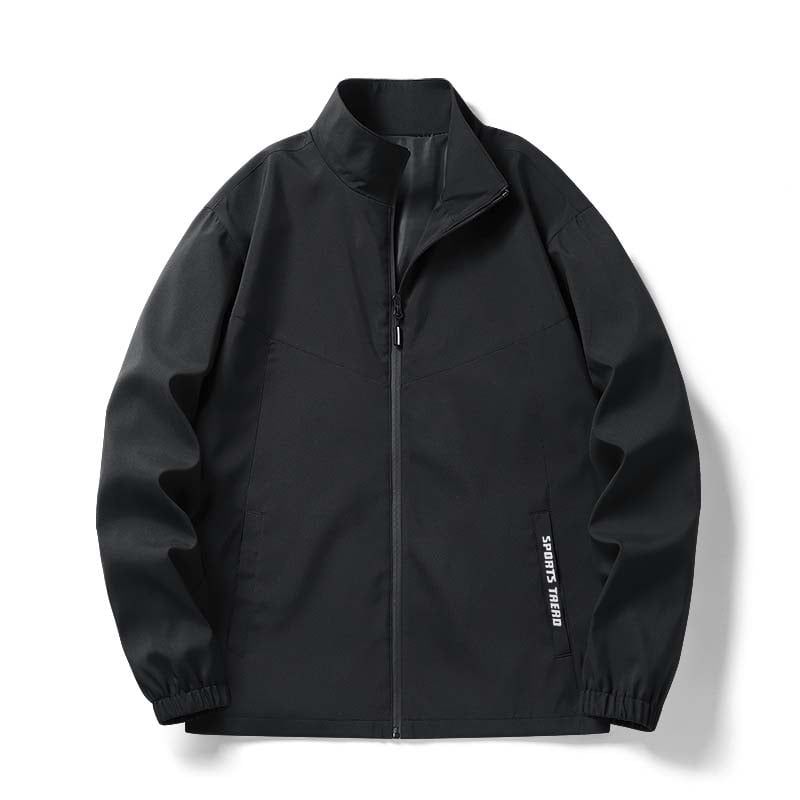 KNOWMLAB - Chaqueta Casual Hombre Negro