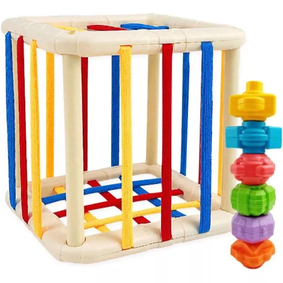 GENERICO - Cubo Sensorial Montessori