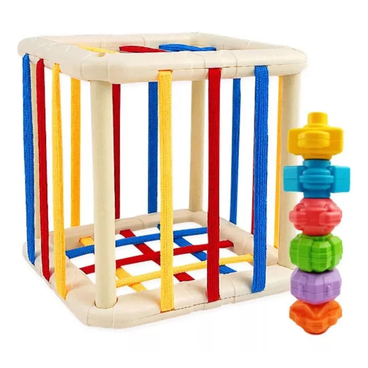 GENERICO - Cubo Sensorial Montessori