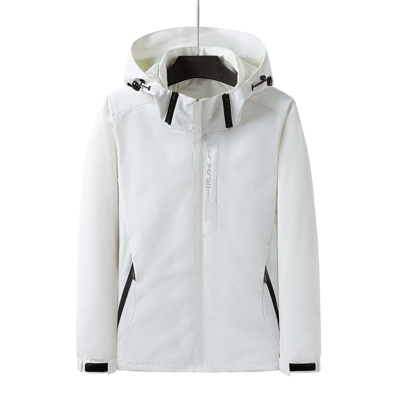 KNOWMLAB - Chaqueta Casual Hombre Con Sombrero Azul