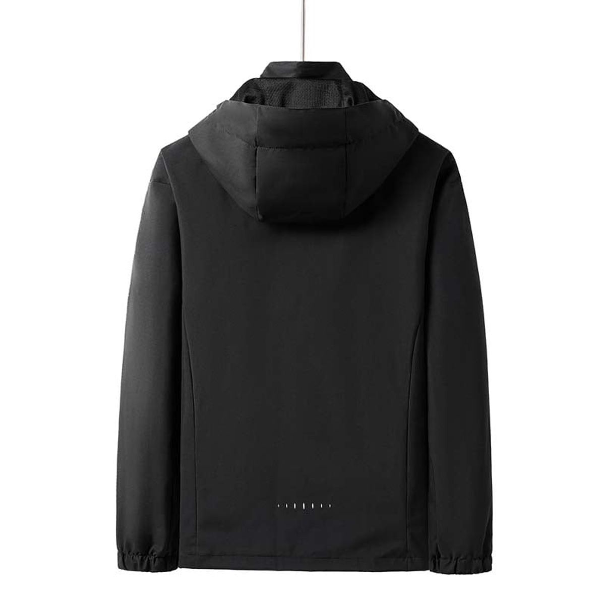 KNOWMLAB - Chaqueta Casual Hombre Con Sombrero Azul.