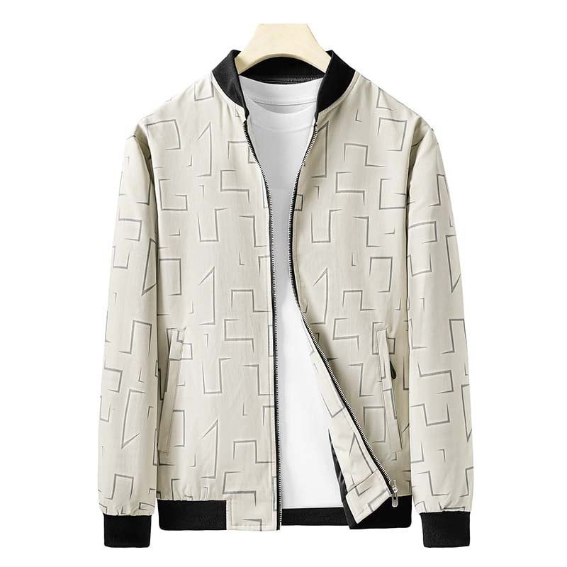 KNOWMLAB - Chaqueta Casual Hombre Negro