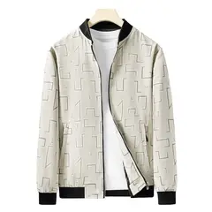 KNOWMLAB - Chaqueta Casual Hombre Negro
