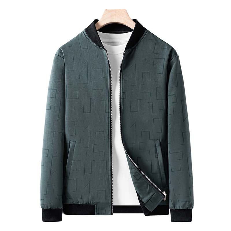 KNOWMLAB - Chaqueta Casual Hombre Negro