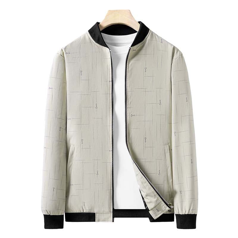 KNOWMLAB - Chaqueta Casual Hombre Negro
