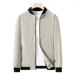 KNOWMLAB - Chaqueta Casual Hombre Negro