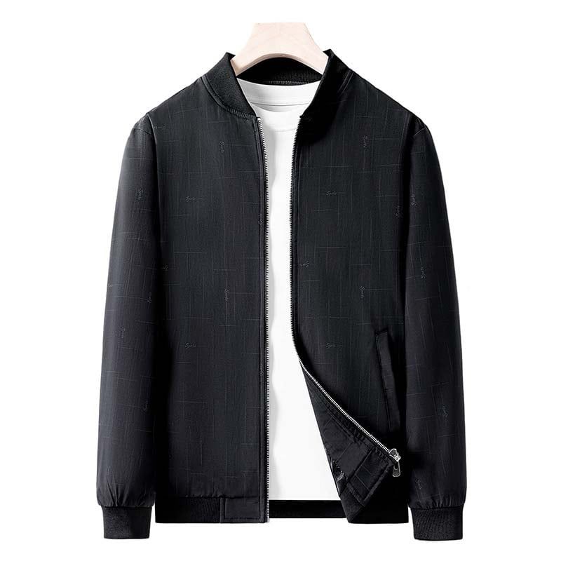 KNOWMLAB - Chaqueta Casual Hombre Negro