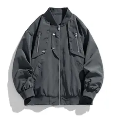 KNOWMLAB - Chaqueta Casual Hombre Negro.