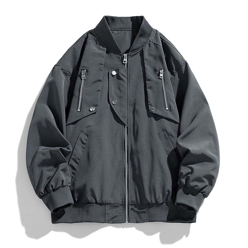 KNOWMLAB - Chaqueta Casual Hombre Negro.