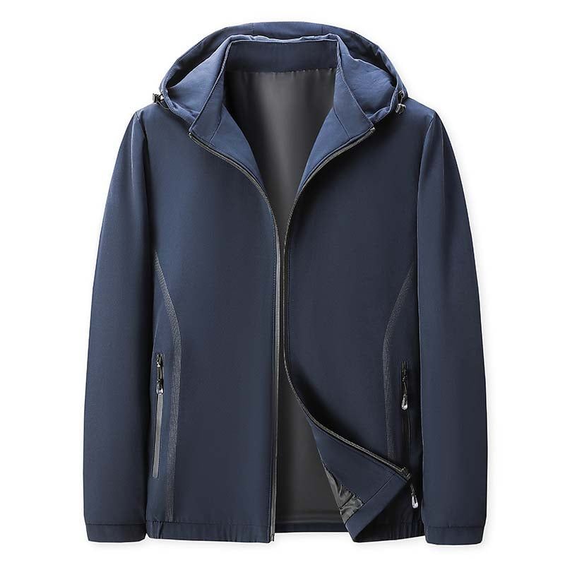 KNOWMLAB - Chaqueta Casual Hombre Negro.