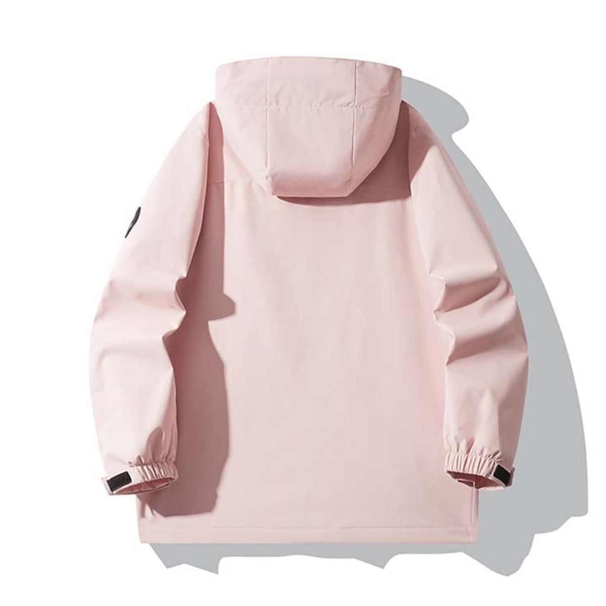 KNOWMLAB - Chaqueta Casual Hombre Con Sombrero Rosa
