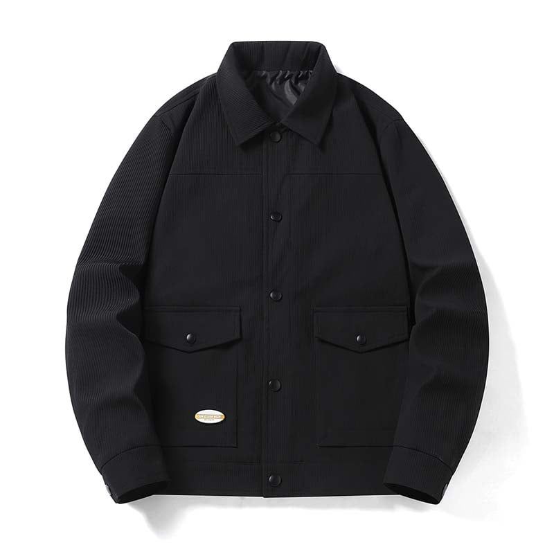 KNOWMLAB - Chaqueta Casual Hombre Verde.