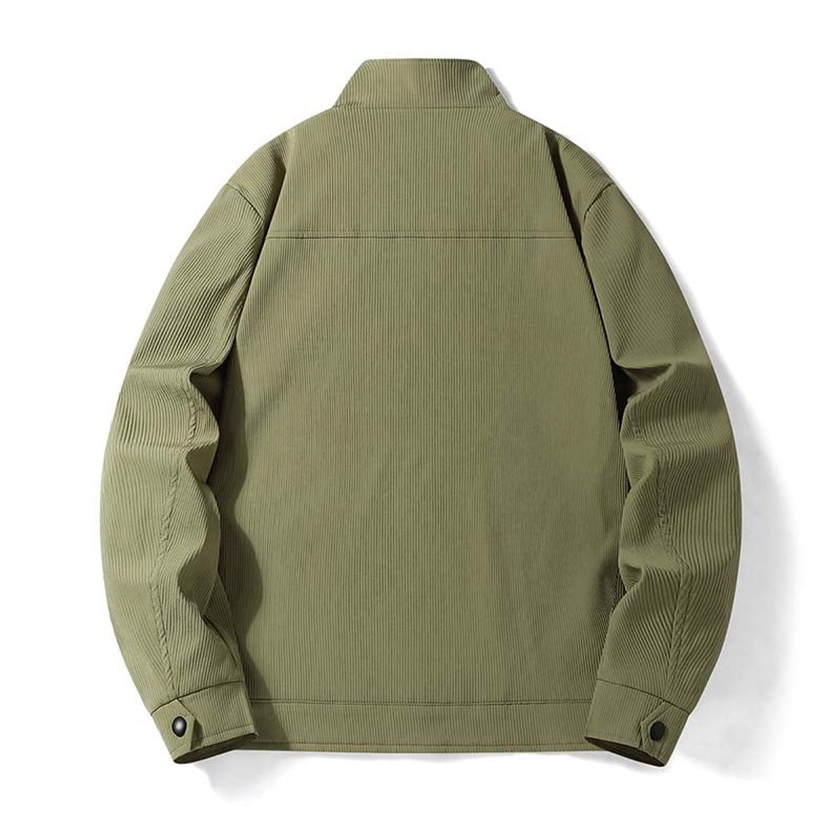 KNOWMLAB - Chaqueta Casual Hombre Verde