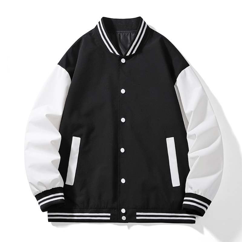 KNOWMLAB - Chaqueta Casual Hombre Negro