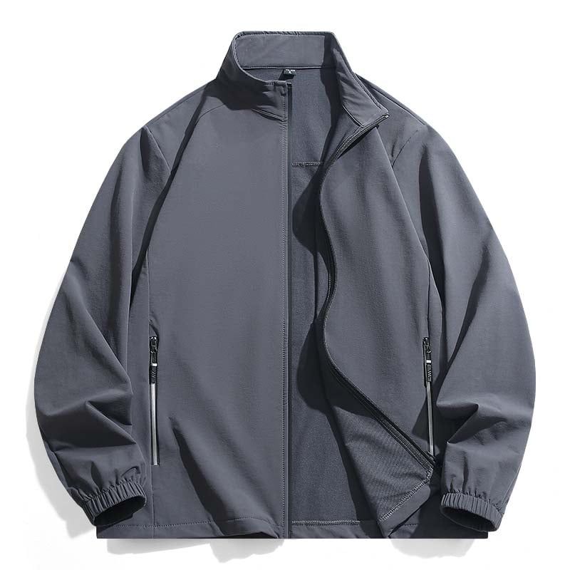 KNOWMLAB - Chaqueta Casual Hombre Negro