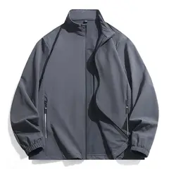 KNOWMLAB - Chaqueta Casual Hombre Negro