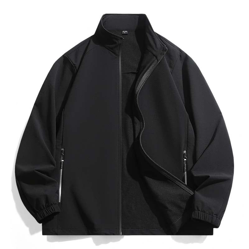 KNOWMLAB - Chaqueta Casual Hombre Negro