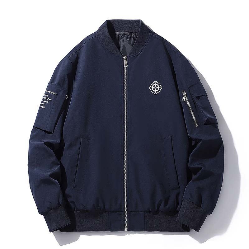 KNOWMLAB - Chaqueta Casual Hombre Azul.