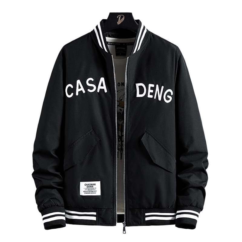 KNOWMLAB - Chaqueta Casual Hombre Negro.