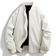 KNOWMLAB - Chaqueta Casual Hombre Verde