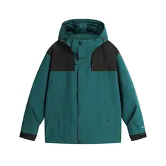 KNOWMLAB - Chaqueta Casual Hombre Con Sombrero Negro