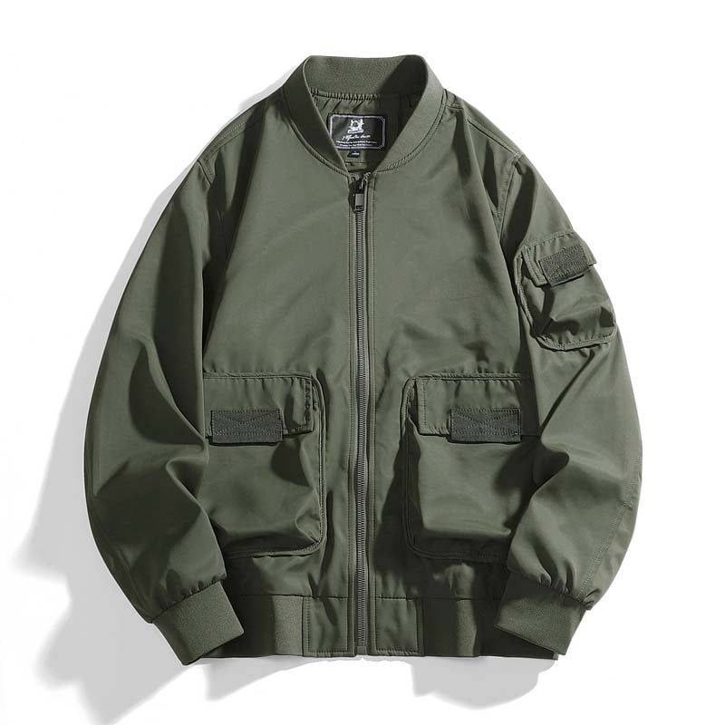 KNOWMLAB - Chaqueta Casual Hombre Negro.