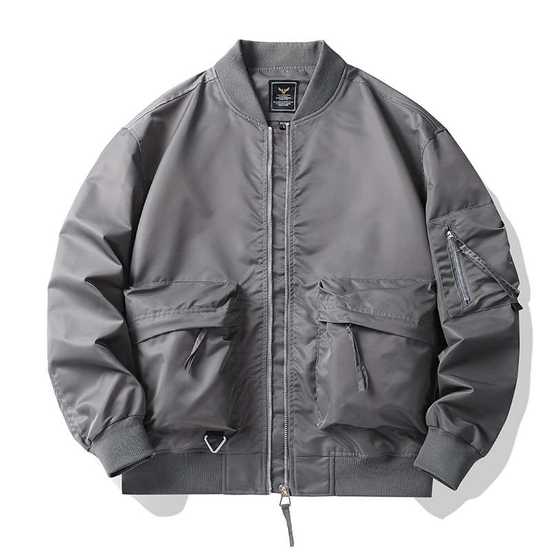 KNOWMLAB - Chaqueta Casual Hombre Verde