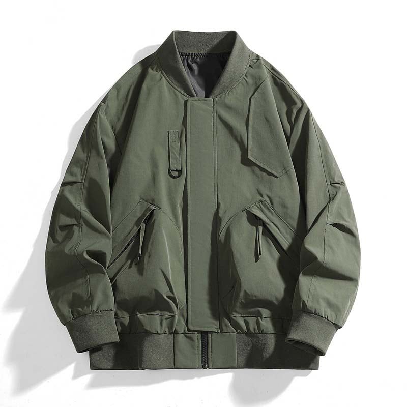 KNOWMLAB - Chaqueta Casual Hombre Negro