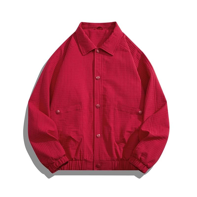 KNOWMLAB - Chaqueta Casual Hombre Negro.