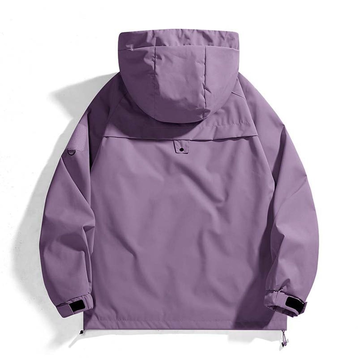 KNOWMLAB - Chaqueta Casual Hombre Con Sombrero Violeta
