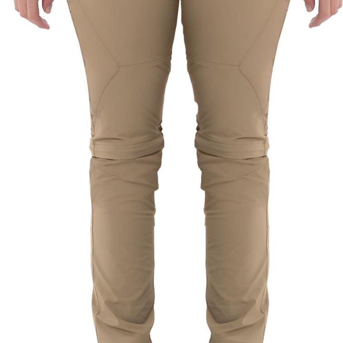 GENERICO - Pantalón Outdoor Trekking Secado Rapido Mujer Desmontable