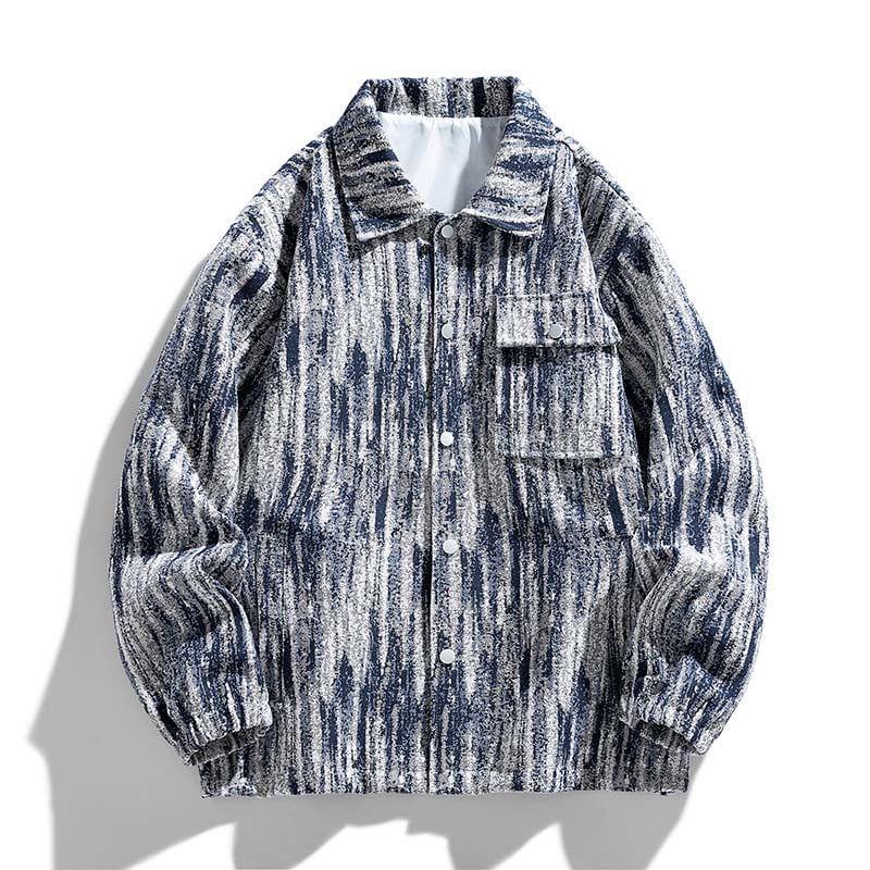 KNOWMLAB - Chaqueta Casual Hombre Negro