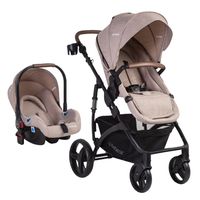 Coche Cuna Travel System Quest LX Beige