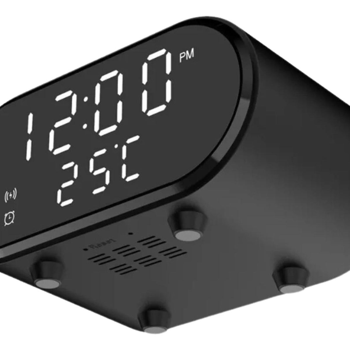 IMPORTCLICK - Reloj Digital Despertador Alarma Carga Inalámbrica Termómetro