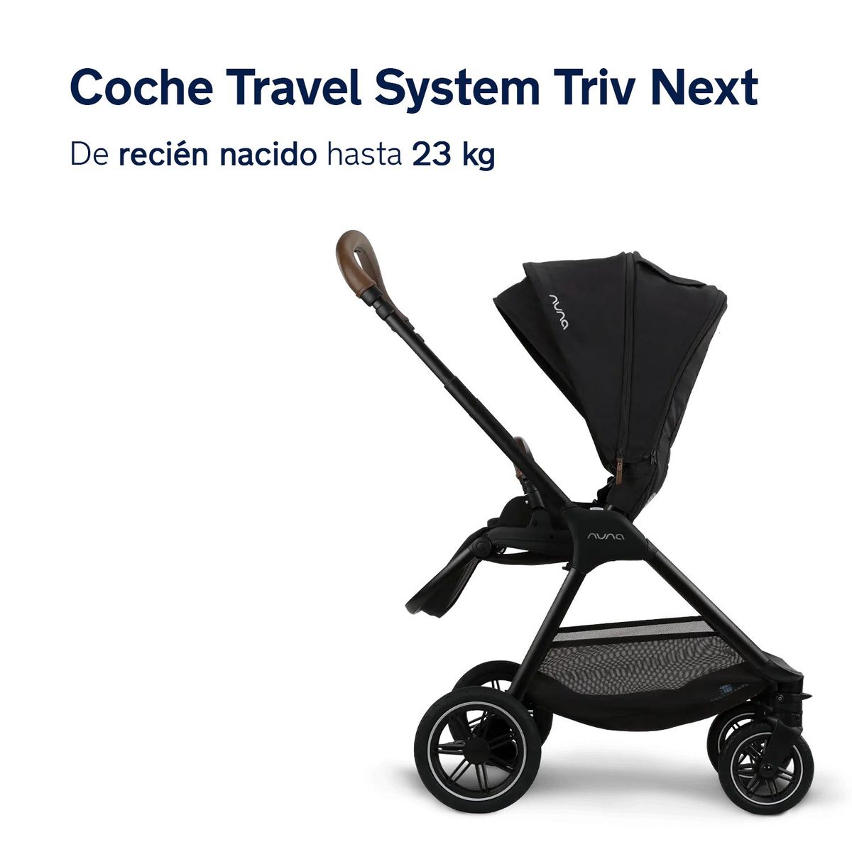 NUNA - Coche de Paseo TRIV NEXT Negro Nuna