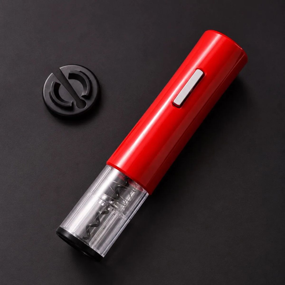 HOMESTAR - Sacacorchos eléctrico para vino rojo con cortacápsulas