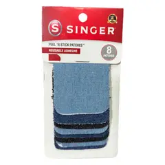 SINGER - Set parches jeans autoadhesivos 8un